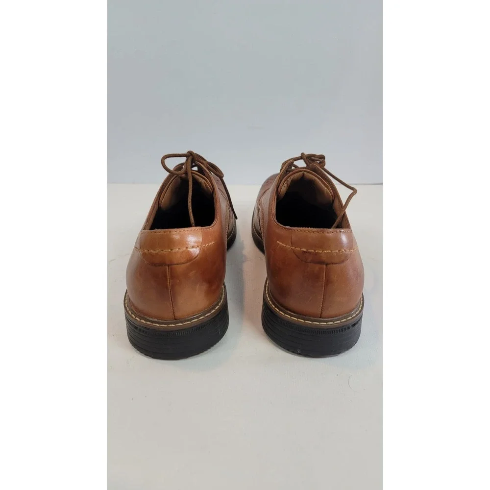 Rockport brown leather wingtip oxfords Men's Shoes Size 10